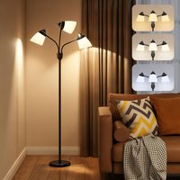 Arc Tree Floor Lamp with 3000K/4500K/6500K Colour Temperatures Black - Homcom