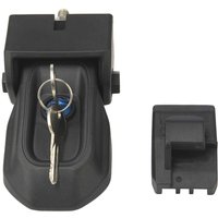 Gotrays - Hood Lock Latch with Keys Anti-Theft Hood Lock Kit Replacement for Jeep Wrangler jl 2018 2019 2020 (Black)