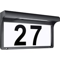House Number, Solar LED Light Lamp High Quality Solar Energy Panel Outdoor Wall Light