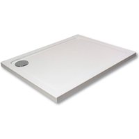 Hydro45 1000mm x 700mm Rectangular Shower Tray White