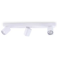 Ideal Lux - Rudy 3 Light Ceiling Spotlight Bar White