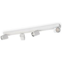 Ideal Lux - Rudy 4 Light Ceiling Spotlight Bar White