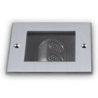Ideal Lux - Taurus Integrated led Outdoor Recessed Ground Light Square Steel 840Lm 3000K IP67