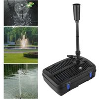 Ikodm - in 1 Pond Pump with Filter, 11W uv Filter, 2500L/H, 10m Power Cable for Fountain and Garden