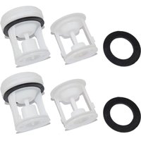 Indesit Hotpoint Compatible Washing Machine Drain Pump Filter Kit x 2