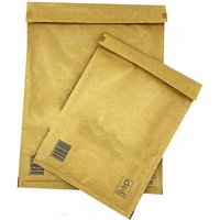 100 x J/6 (300 x 440mm) Mail Lite Gold Padded Envelopes