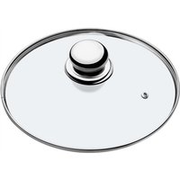 KADAX glass lid with steel handle, lid for pot, with steam hole, 22 cm