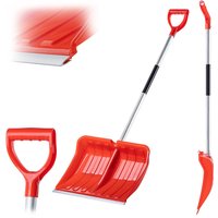 KADAX Snow Shovel Click Handle Aluminum poma
