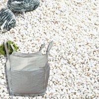 Kelkay French White Pearl Chippings Stones Garden Paths 16-32mm Bulk Bag