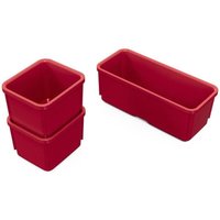 Keter - Stack n Roll Modular Wheeled Tool Box Case Organiser Set ketsnrmod 250927