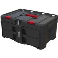 Keter - Roc 253384 Stack n Roll 2-Drawer Tool Box Case Unit KETSNR2DU