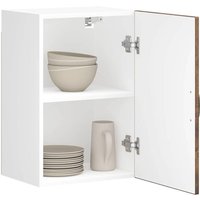 Kitchen Wall Cabinet Lucca Smoked Oak Engineered Wood Vidaxl