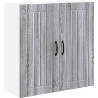 Dishwasher Panel Lucca Grey Sonoma 80 x 31 x 80 cm vidaXL