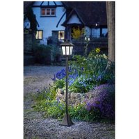 Garden Mile - Smart Garden Metro Solar Bollard Lamp Post Stake Light 1.3m Super Bright 20L