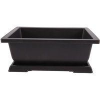 Large Flower Pot Rectangle Bonsai Nursery Planter Balcony Container 29X21X10.5cm