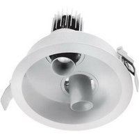 Larissa Lighting - Larissa Edessa Downlight Recessed Downlight Spot led 2x 9W 3000K White
