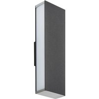 Lucande - led Outdoor Wall Light Aegisa made of Stainless Steel
