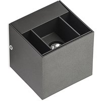 LED Outdoor Wall Light Zavier made of Aluminium
