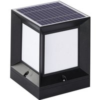 Led Solar Column Headlight Powered Pillar Lamp 10CM