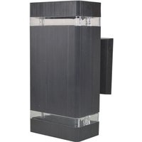 LED Solar Wall Light Outdoor, 1000 Lumens, Rainproof, Corrosion Resistant, High Temperature Resistant, Voltage 220V, PVC/Acrylic Material, Black