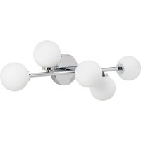 LED Wall Lamp MINOTOS Metal Silver