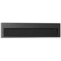 LEDS C4 Tiny Large Outdoor LED Recessed Wall Light Large Urban Grey IP65 5.9W 3000K