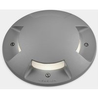 LEDS C4 XENA Outdoor LED Recessed Ground Light Grey, Satin IP65/IP67 4.6W 3000K