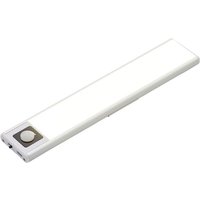 Litecraft 20 cm Under Cabinet Rechargeable Magnetic LED Light with Sensor - Silver