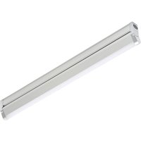 Litecraft - 54.5cm Under Cabinet Link Light Adjustable Fitting With Sensor Silver