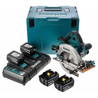 Makita - Kreissäge 36V lxt Ø190 mm (4x5,0 Ah) in makpac DHS710PT4J