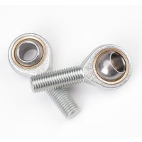 Male Thread, Straight Thread, Rod End, Spherical Bearing, Bronze Liner, Performance Rod End - M10 (2 Pack)