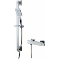 Malvern Thermostatic Mixer Shower Kit - Chrome