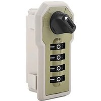 Ccykxa - Mechanical Code Lock Digital Code Lock Cabinet Combination Lock Password Lock Digital Code Lock for Home Office Security