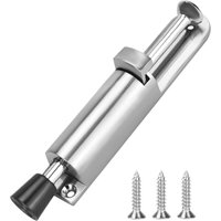 Cyslmuk - Metal Door Stop with Foot Control, Floor Door Stop, Door Stop, Door Wedge, Door Block, Door Stop Zinc Alloy Door Holder Suitable for Indoor