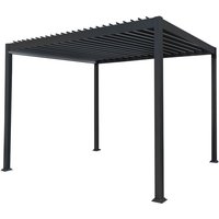 Jardí - Anthracite Aluminium Pergola 3m x 3m