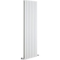 Milano - Capri - Modern White Vertical Column Double Flat Panel Radiator - 1600mm x 472mm