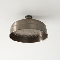 Milano - Elizabeth - Traditional Round Rainfall Shower Head - 155mm Oil Rubbed Bronze (Fixed)