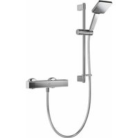 Mira Showers - Mira Honesty ev Mixer Shower Thermostatic Chrome 110mm Head Square 1.1901.001