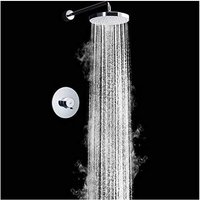 Mira Showers - Mira Minilite bir Thermostatic Mixer Shower Concealed Wall Fixed Head 1.1869.004