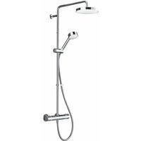 Mira Showers - Mira Relate erd Mixer Shower Thermostatic Fixed Head and Handset Chrome 2.1878.002