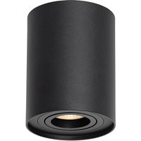 Modern Ceiling Spot Black Rotatable and Tiltable - Rondoo Up