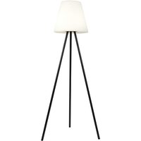 Modern Outdoor Floor Lamp Black IP44 Incl. led on Solar - Virginia