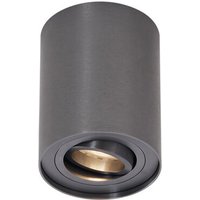 Modern Recessed Spotlight Gunmetal GU10 50mm Tiltable - Rondoo Up