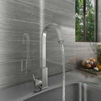 NRG - Modern Swivel Spout Solid Brass Tap Single Lever Kitchen Sink Mixer Faucet
