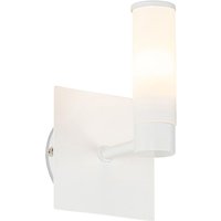 Modern Bathroom Wall Light White IP44 - Bath