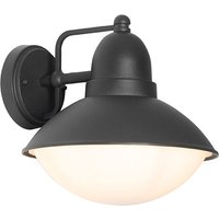 Modern Outdoor Wall Light Black IP44 - Marcel