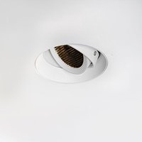Modern Recessed Spotlight White GU10 AR70 Round Trimless - Oneon Honey
