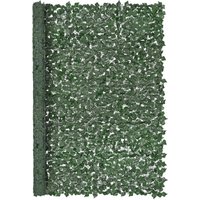 Mophorn - Ivy Privacy Fence, 2440 x 1830 mm Artificial Green Wall Screen, Greenery Ivy Fence with Strengthened Joint, Faux Hedges Vine Leaf