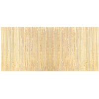 Mophorn Natural Bamboo Slat Screening, Eco-Friendly Privacy Fence Panel, 3 ft H x 19.6 ft L, Garden, Backyard, Balcony, Patio, Pool Side, Outdoor,