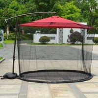 Mosquito Net Sunshade Mosquito Count Outdoors Patio Ultraviolet Screen Camping Mosquito Repellent Cover for Outdoor Garden Sunshade Mosquito Net,